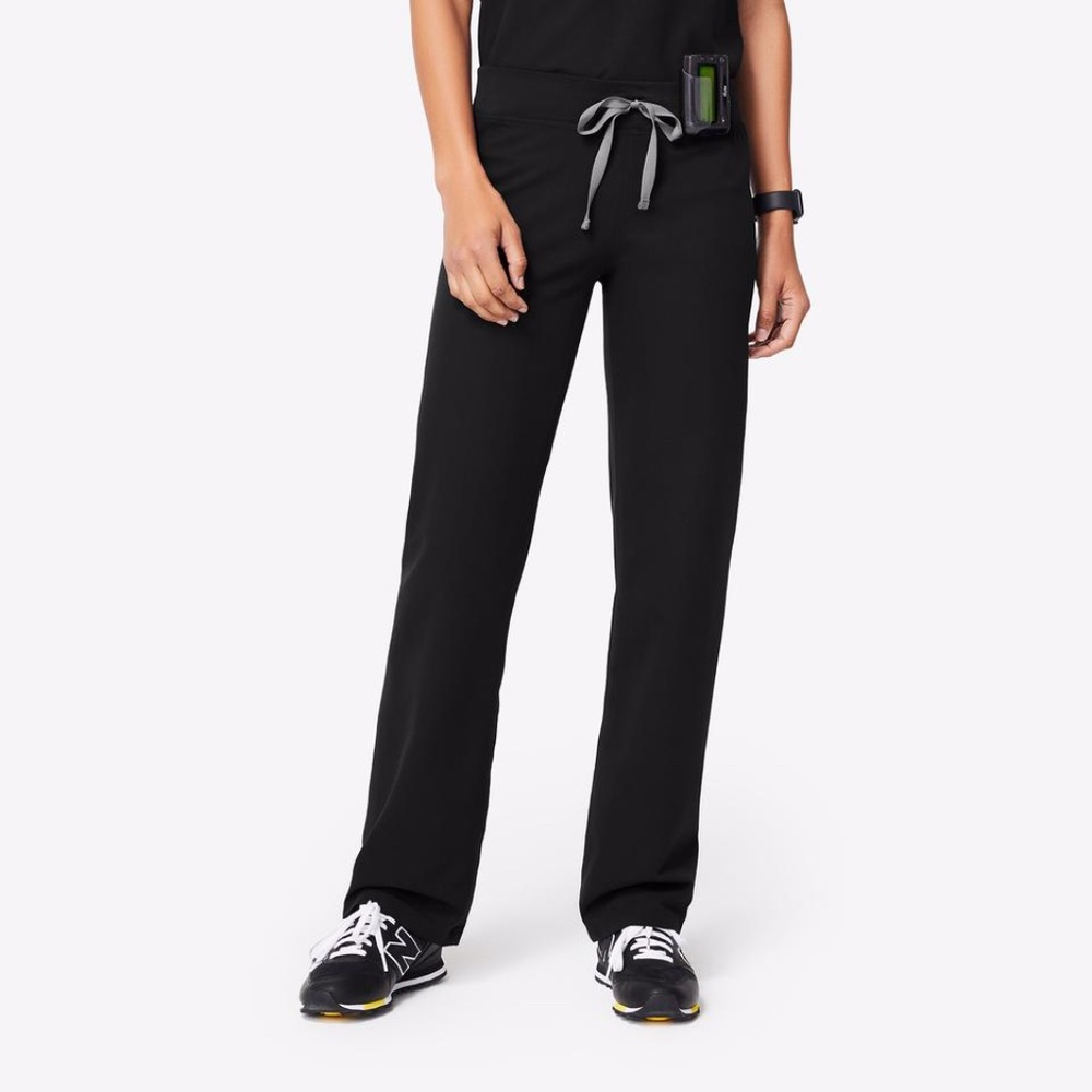 Figs Livingston Basic Scrub Pants- Black